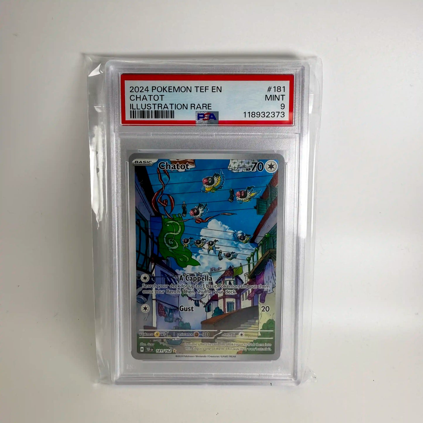 Pokemon - Chatot #181 PSA 9