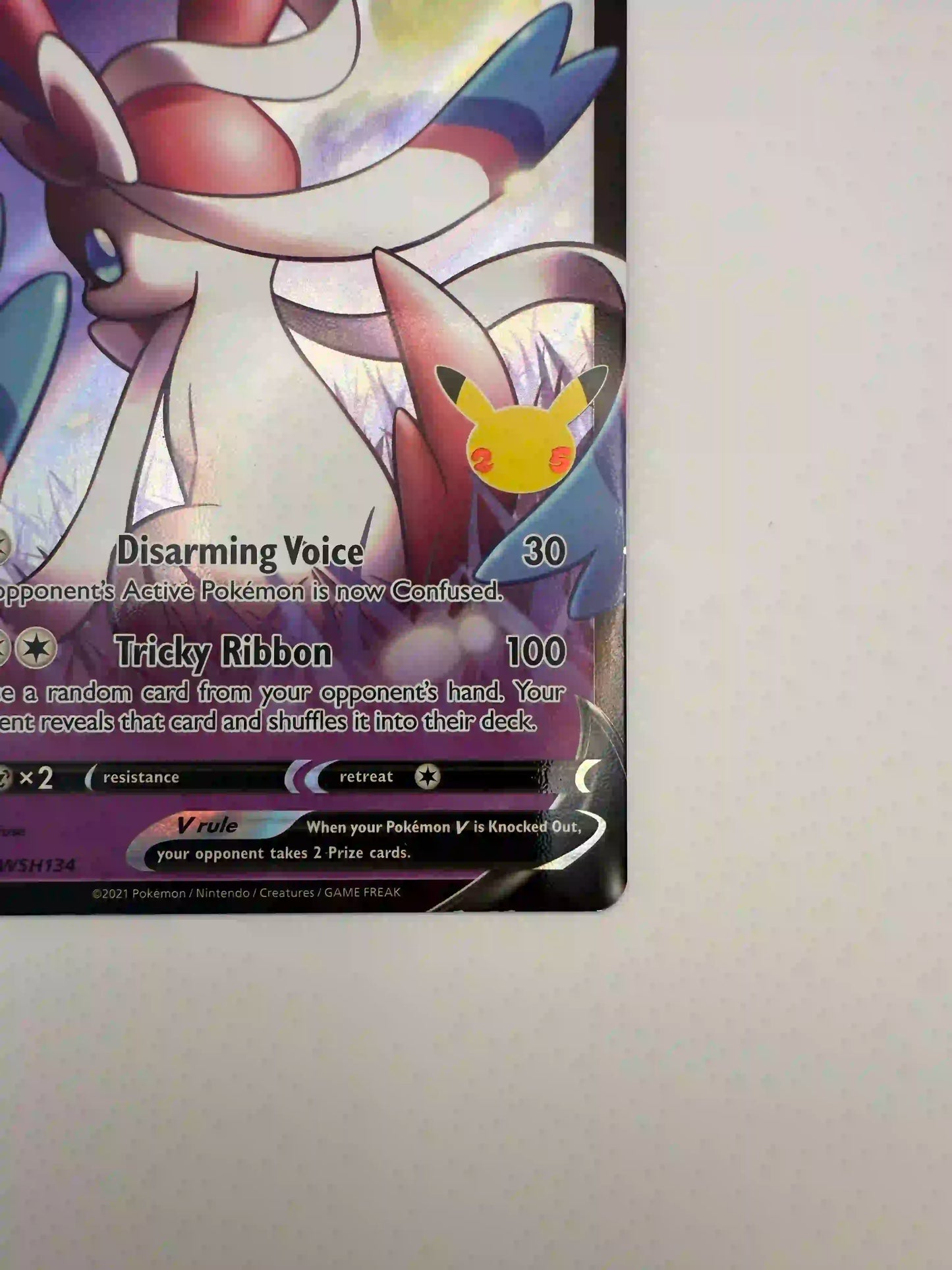 Pokemon - Dark Sylveon V #SWSH134