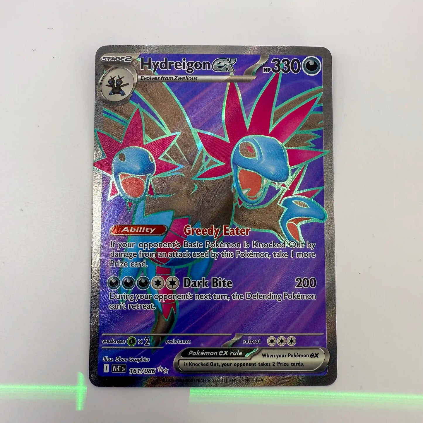 Pokemon - Hydreigon EX #161