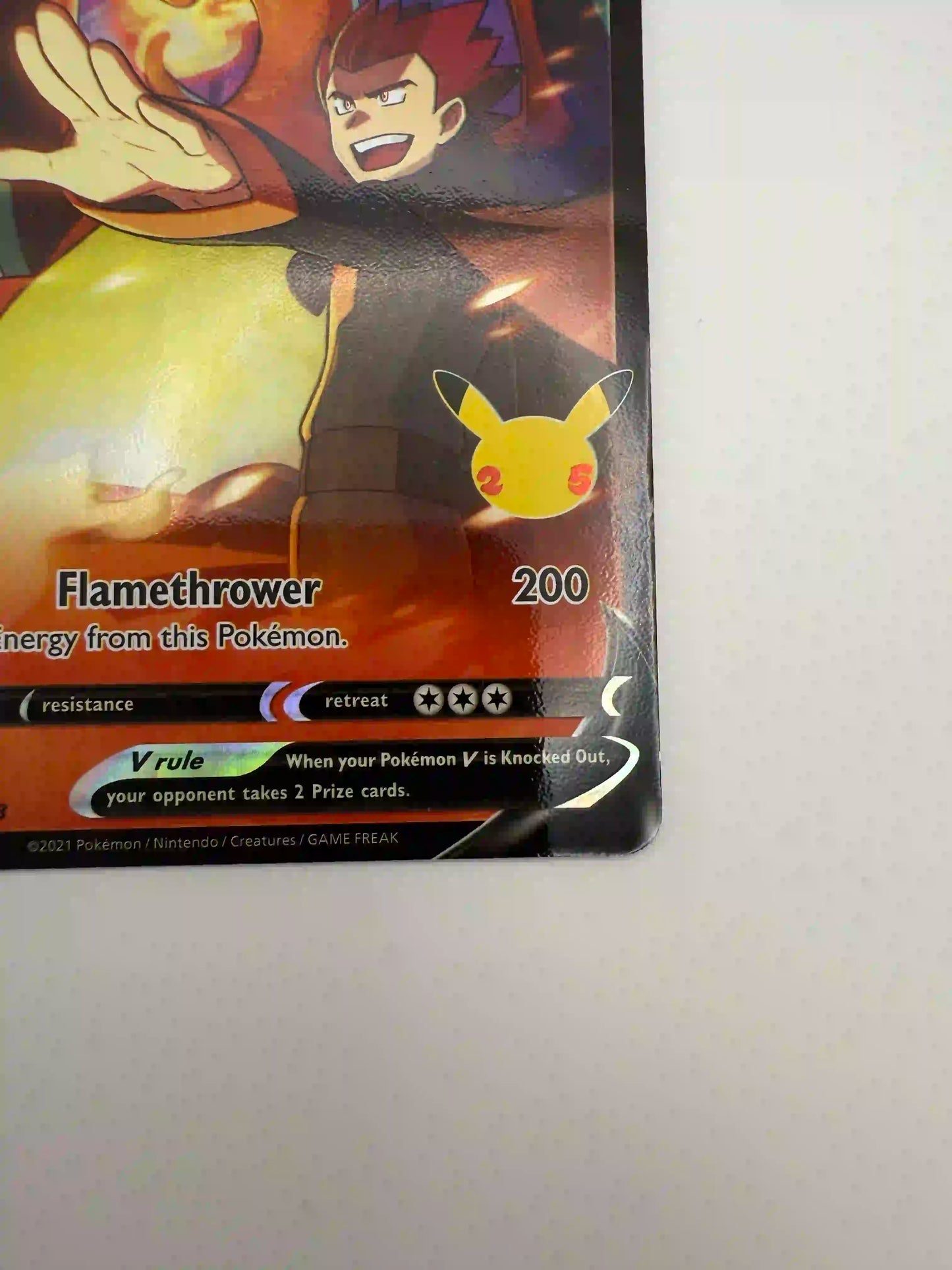 Pokemon - Lance's Charizard V #SWSH133