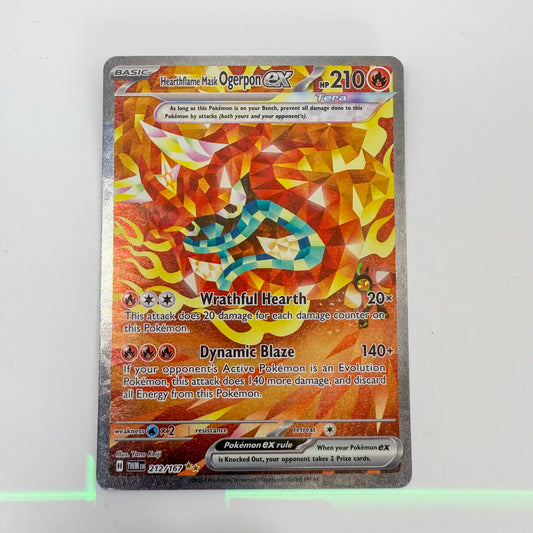 Pokemon - Hearthflame Mask Ogerpon EX #212