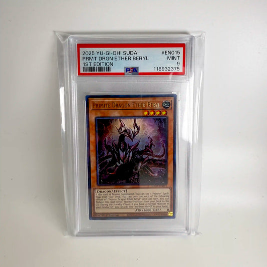 YuGiOh - Primite Dragon Ether Beryl SUDA-EN015 PSA 9