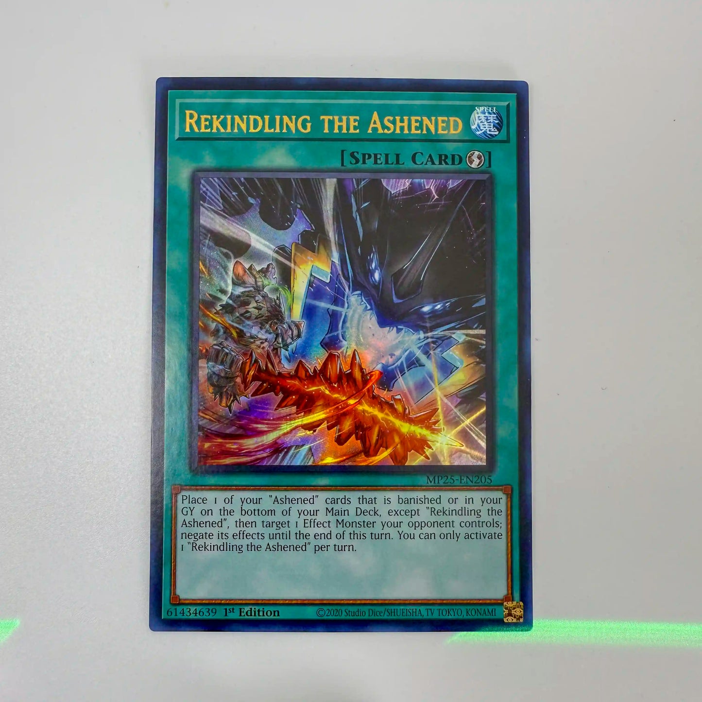 YuGiOh - Rekindling The Ashened MP25-EN205