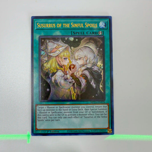 YuGiOh - Susurrus of the Sinful Spoils MP25-EN228